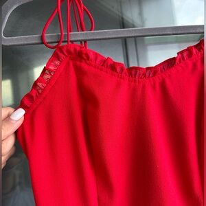 Lulus red sundress